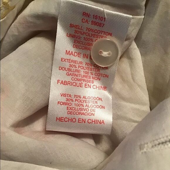 Red Carter Bailey Multi Color Eyelet Jumpsuit NWT - Picture 6 of 6